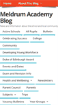 Mobile Screenshot of meldrumacademy.org.uk